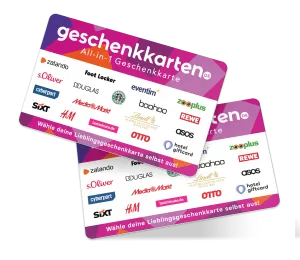 All-in-1 Geschenkkarte